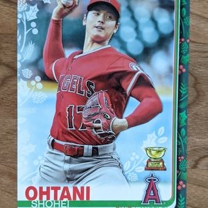 2019 Topps Holiday Shohei Ohtani Rookie Cup Today's Babe Ruth 🔥
